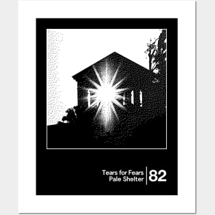 Tears For Fears - Pale Shelter / Minimalist Graphic Artwork Posters and Art